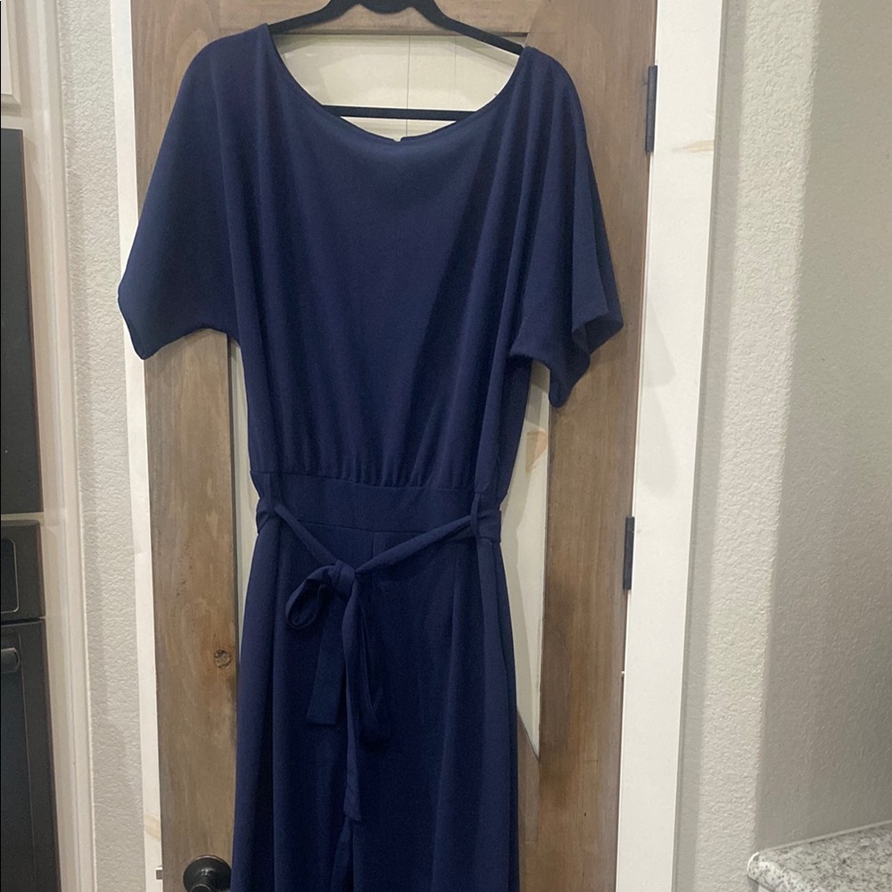 Elegant Navy Blue Women's jumpsuit